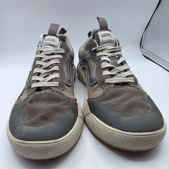 Vans Ultrarange Mens Size 10 Gray Athletic Shoes Lightweight Casual Sneakers - Picture 2 of 13